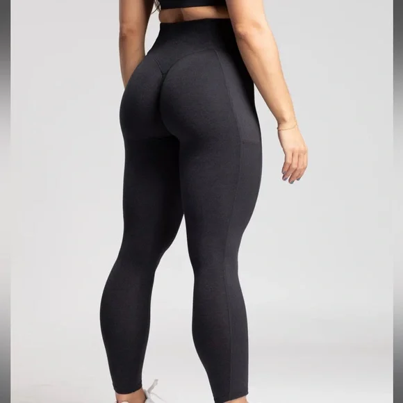 Ptula BAREPRO Ribbed Pocket Legging : 25" - Picture 2 of 6